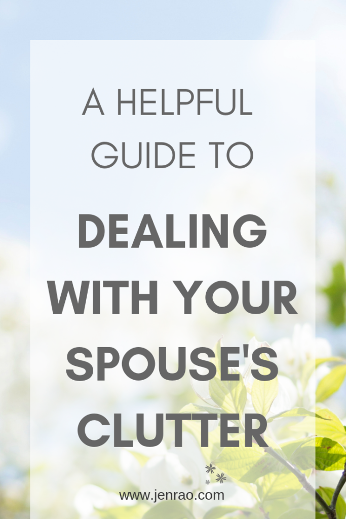 clutter spouse guide